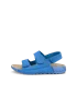 ECCO® Cozmo sandale en cuir deux brides pour enfant - Bleu - O