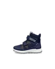 ECCO® Exostrike barn Gore-Tex halvhøy støvel nubuk - Blå - O