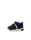 ECCO® Mini Stride Kinder Fischersandale aus Nubukleder - Blau - O