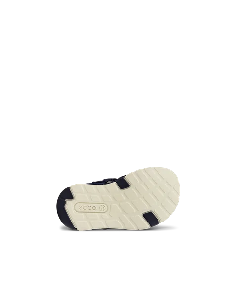 ECCO® Mini Stride Kinder Fischersandale aus Nubukleder - Blau - S