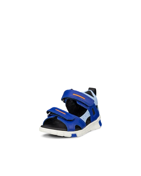 ECCO® Mini Stride lædersandaler til børn - Blå - M