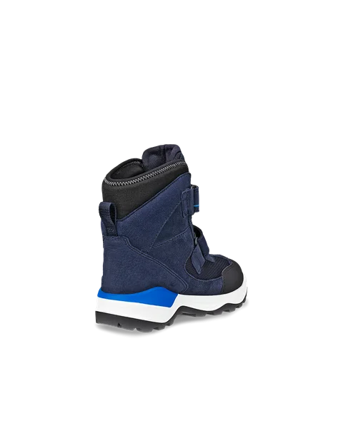 ECCO® Snow Mountain Vintersko i nubuck med Gore-Tex barn - Blå - B