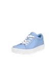 Dziecięce skórzane sneakersy ECCO® Soft 60 - Niebieski - M