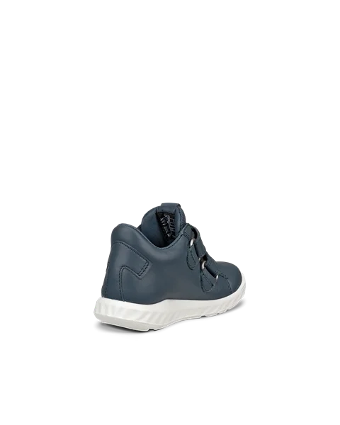 ECCO® Sp.1 Lite Infant Kinderen leren klittenband sneaker - Blauw - B