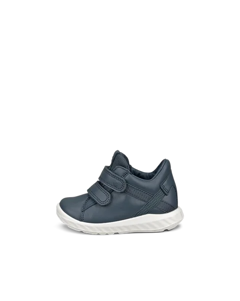 ECCO® Sp.1 Lite Infant sneakers i læder med velcro remme til børn - Blå - O