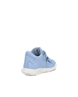 Dziecięce skórzane buty sportowe na rzepy ECCO® SP.1 Lite - Niebieski - B