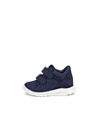 ECCO® SP.1 Lite Infant Kinder Ledersneaker mit Klettverschluss - Blau - O