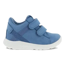 Chłopięce nubukowe sneakersy ECCO® SP.1 Lite - Niebieski - Outside