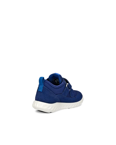 Dziecięce zamszowe sneakersy ECCO® SP.1 Lite - Niebieski - B