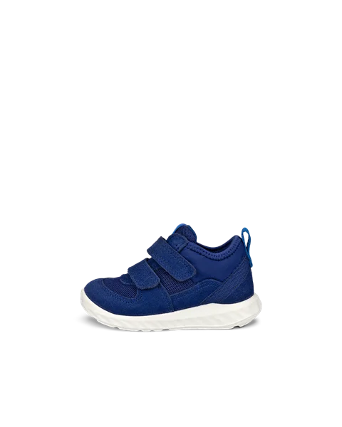 Dziecięce zamszowe sneakersy ECCO® SP.1 Lite - Niebieski - O