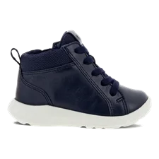 Boys' ECCO® SP.1 Lite Leather Gore-Tex Lace-Up Trainer - Blue - Outside