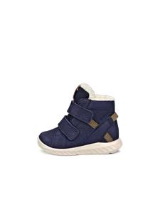 ECCO® Sp.1 Lite Infant chaussures en nubuck Gore-Tex pour enfant - Bleu - O