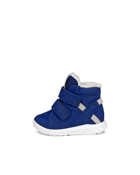 ECCO® SP.1 Lite chaussures en nubuck Gore-Tex pour enfant - Bleu - O