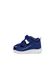 Dětské nubukové sandály s uzavřenou špičkou ECCO® SP.1 Lite - Modrá - O