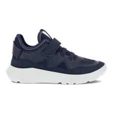 Boys' ECCO® SP.1 Lite Leather Gore-Tex Trainer - Navy - Outside