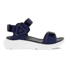Boys' ECCO® SP.1 Lite Textile Sandal - Blue - Outside