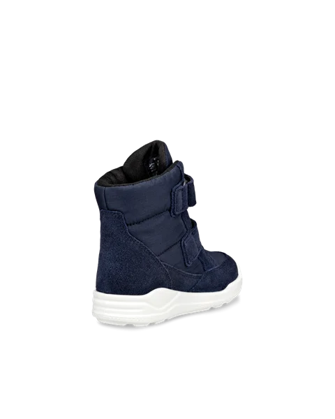 ECCO® Urban Mini barn Gore-Tex halvhøy støvel semsket skinn - Blå - B