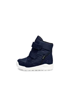 ECCO® Urban Mini Halvhög mockakänga med Gore-Tex barn - Blå - O