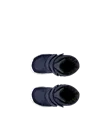 ECCO® Urban Mini barn Gore-Tex halvhøy støvel semsket skinn - Blå - Top_Left_Pair