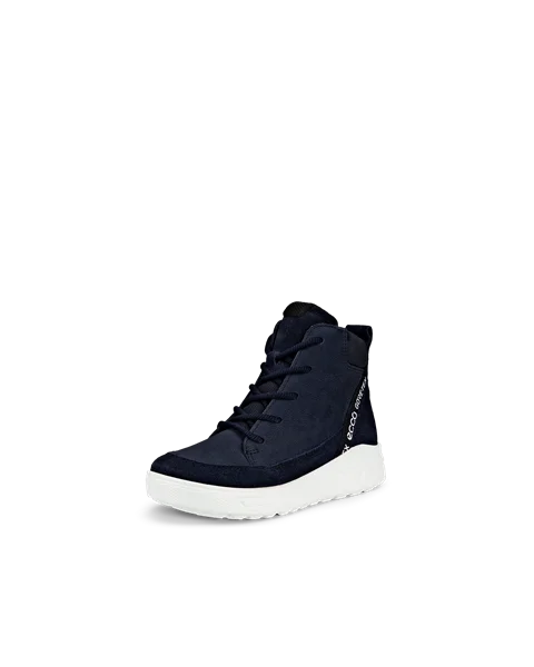 Lasten ECCO® Urban Snowboarder nupukkinahkaiset Gore-Tex -talvinilkkurit - Sininen - M