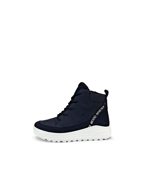 Lasten ECCO® Urban Snowboarder nupukkinahkaiset Gore-Tex -talvinilkkurit - Sininen - O