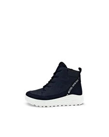 ECCO® Urban Snowboarder Gore-Tex vinterstøvle i nubuck til børn - Blå - O