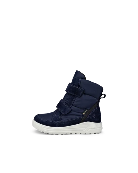 ECCO® Urban Snowboarder barn Gore-Tex vinterstøvel semsket skinn - Blå - O