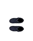 ECCO® Urban Snowboarder barn Gore-Tex vinterstøvel semsket skinn - Blå - Top_Left_Pair