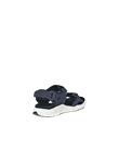 Otroški pohodniški sandal iz nubuka ECCO® X-Trinsic - Mornarsko modra - B