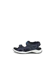 Otroški pohodniški sandal iz nubuka ECCO® X-Trinsic - Mornarsko modra - O