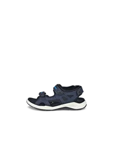 Fantovski pohodniški sandal iz nubuka ECCO® X-Trinsic - modra - O
