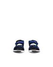 Kids' ECCO® X-Trinsic Leather Walking Sandal - Blue - Front_Pair