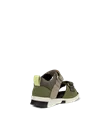 Dětské nubukové sandály ECCO® Mini Stride - Zelená - B