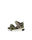 Detské nubukové sandále ECCO® Mini Stride - Zelená - O