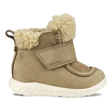 Boys' ECCO® SP.1 Lite Infant Nubuck Waterproof Shoe - Beige - Outside