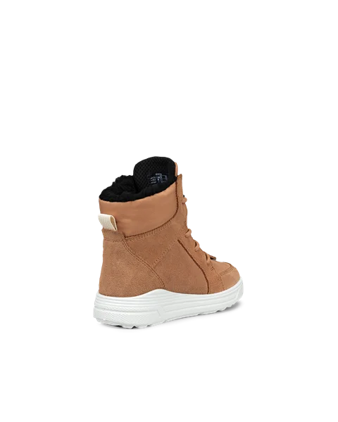 ECCO® Urban Snowboarder gyerek Gore-Tex velúr téli csizma - Barna - B