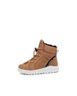 Kids' ECCO® Urban Snowboarder Suede Gore-Tex Winter Boot - Brown - O