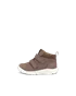 Dziecięce skórzane buty sportowe na rzepy Gore-Tex ECCO® SP.1 Lite - Beżowy - O