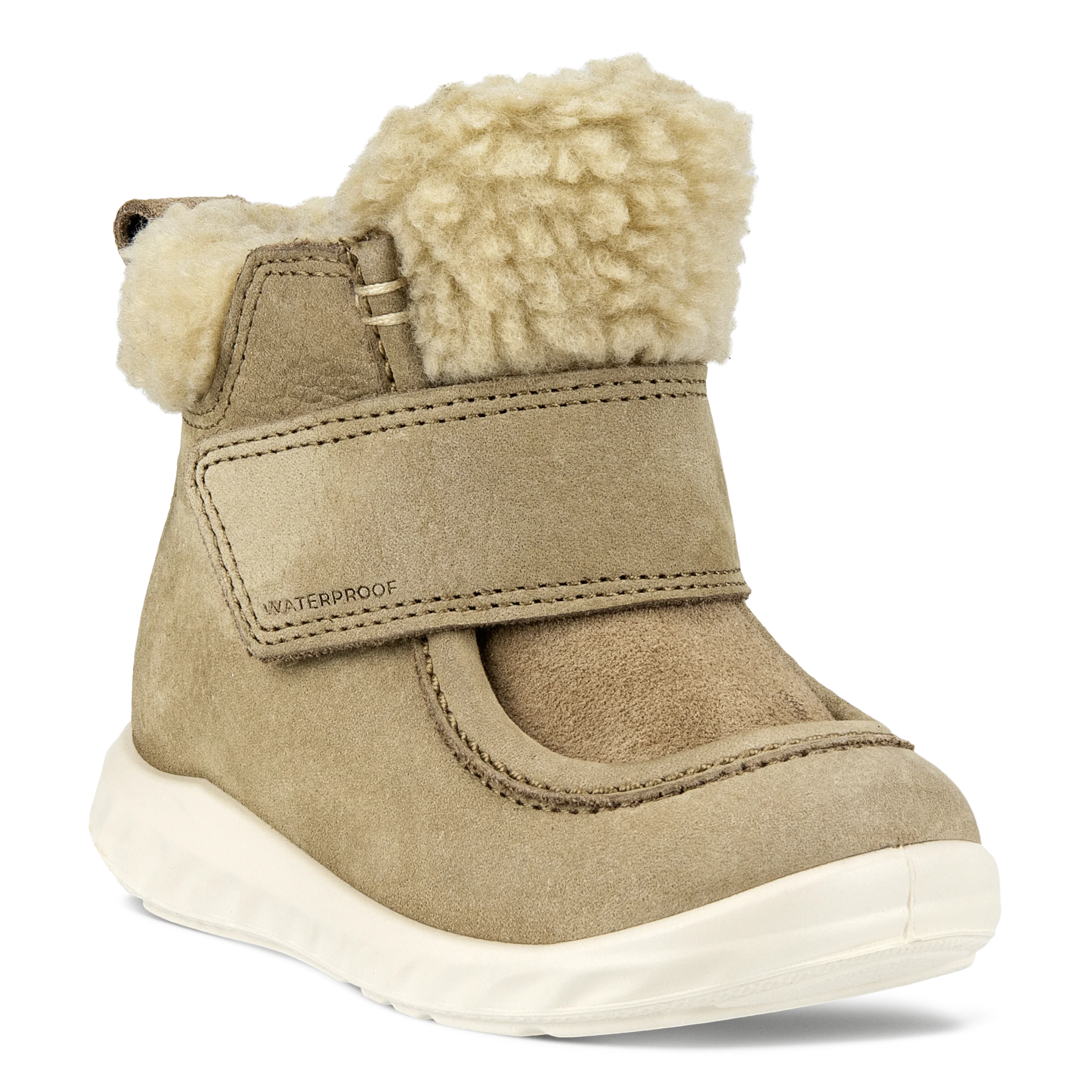 ECCO SP.1 Lite Infant Kinderen waterdichte schoen van nubuck Beige Size: 25 (UK 7.5-8)