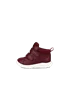ECCO® SP.1 Lite sneakers i læder med Gore-Tex og med velcro remme til børn - Bordeaux - O