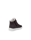 ECCO® Street Tray Gore-Tex sko i nubuck til børn - Bordeaux - B