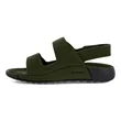 ECCO® Cozmo sandaler i nubuck med to remme til drenge - Grøn - Inside