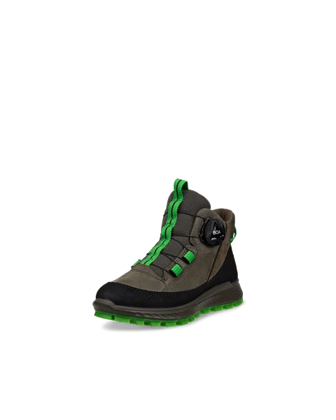 ECCO® Exostrike bottines imperméable en nubuck pour enfant - Vert - M