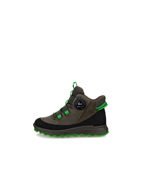 ECCO® Exostrike bottines imperméable en nubuck pour enfant - Vert - O