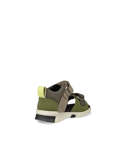 ECCO® Mini Stride sandaler i nubuck til børn - Grøn - B