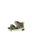 ECCO® Mini Stride sandaler i nubuck til børn - Grøn - O