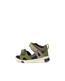 ECCO® Mini Stride Nubucksandal barn - Grön - O