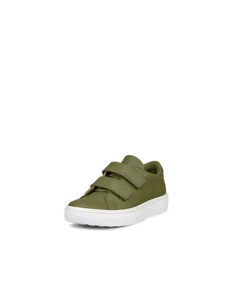 ECCO® Soft 60 Kinder Ledersneaker - Grün - M