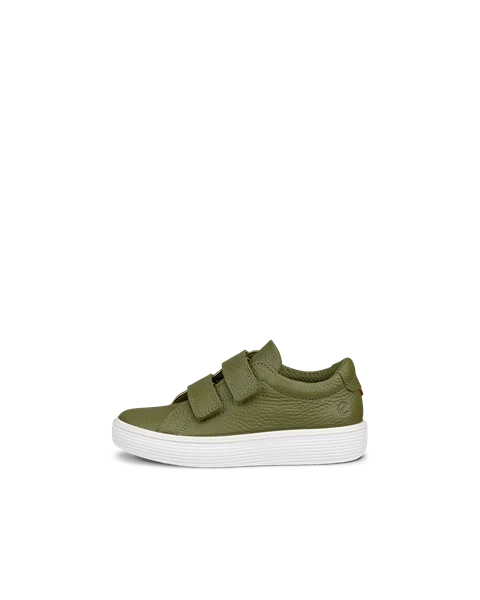 ECCO® Soft 60 Kinder Ledersneaker - Grün - O