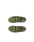 ECCO® Soft 60 Kinder Ledersneaker - Grün - Top_Left_Pair